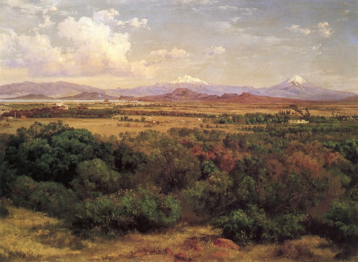 Valle de México tomado en las lomas de Tacubaya by Jose Maria Velasco