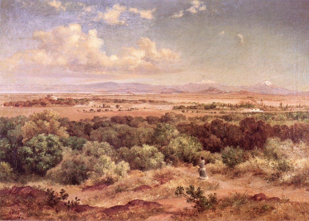Valle de México tomado en las lomas de Tacubaya by Jose Maria Velasco