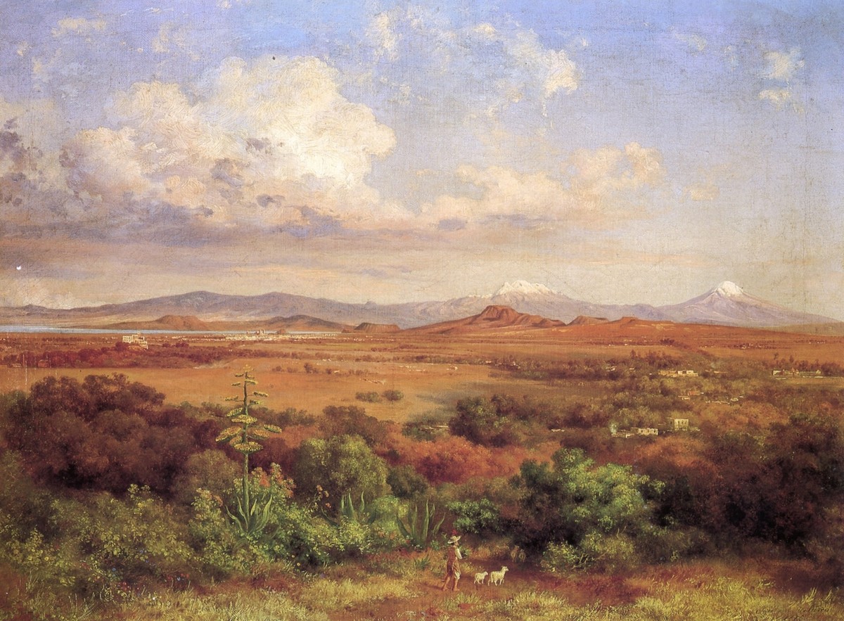 Valle de México tomado en las lomas de Tacubaya by Jose Maria Velasco