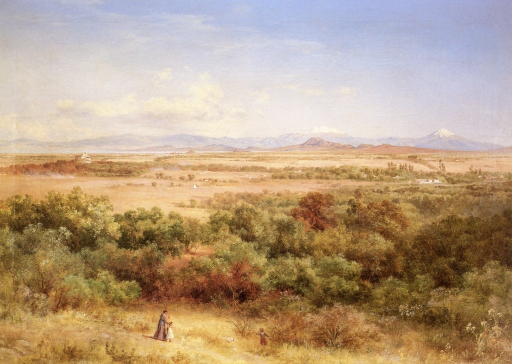 Valle de México tomado en las lomas de Tacubaya by Jose Maria Velasco