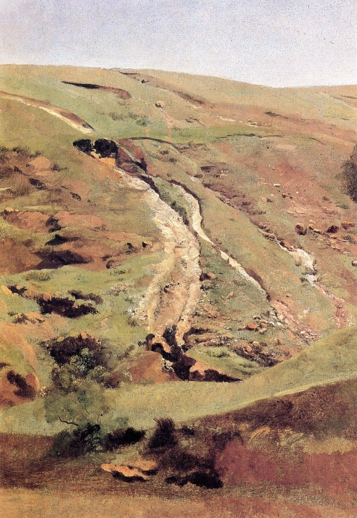 Vertiente en el río by Jose Maria Velasco