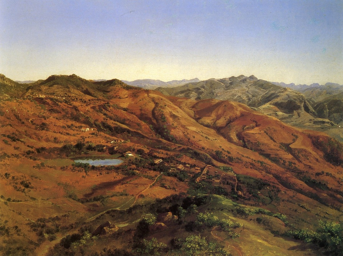 Vista de Guelatao by Jose Maria Velasco