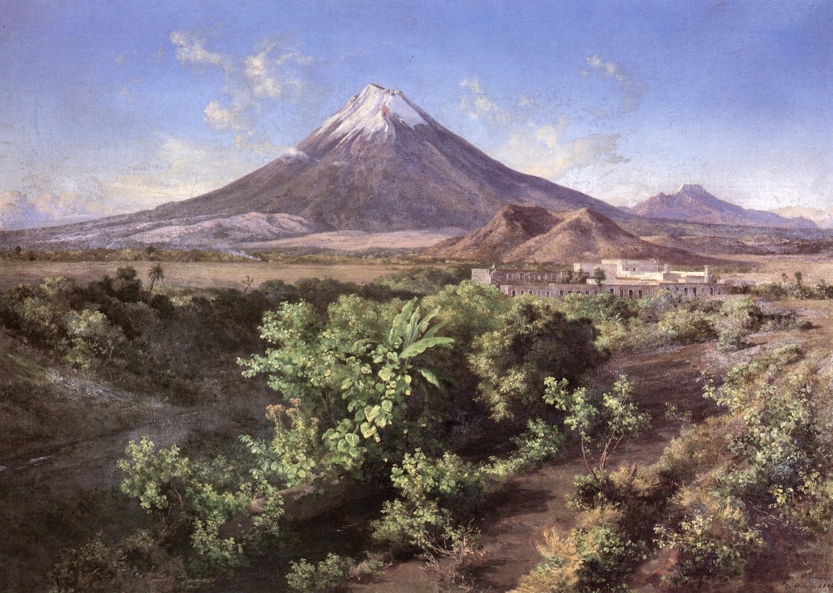 Vista de la fárica de hilados La Carolina by Jose Maria Velasco