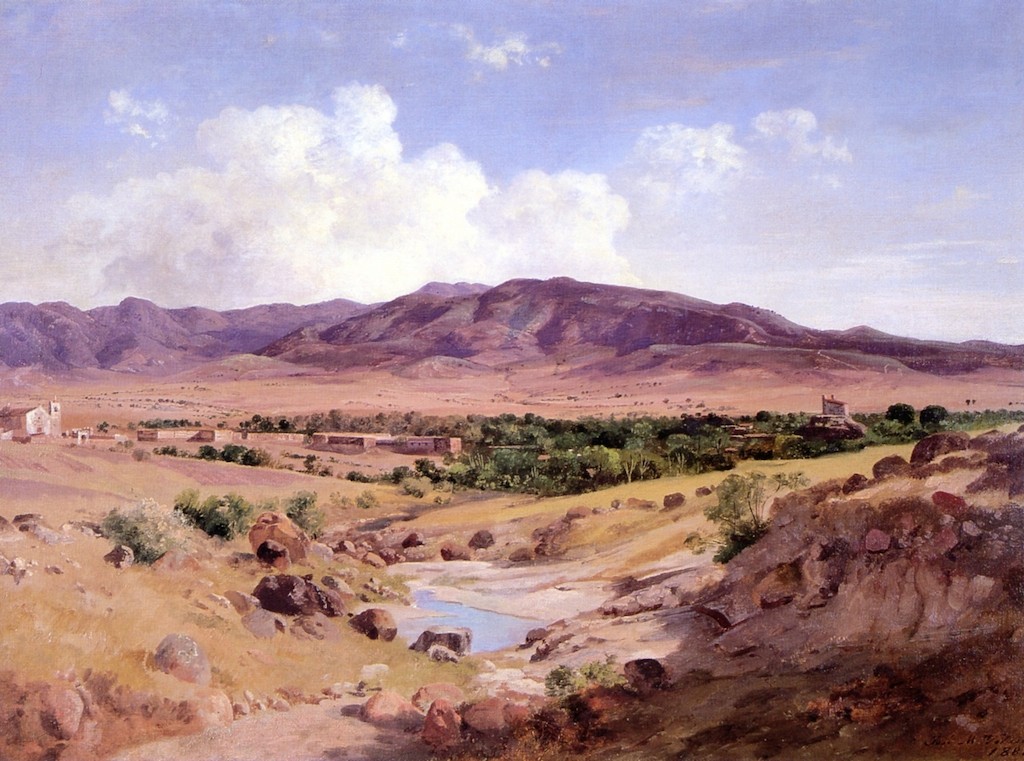 Vista de Mitla by Jose Maria Velasco
