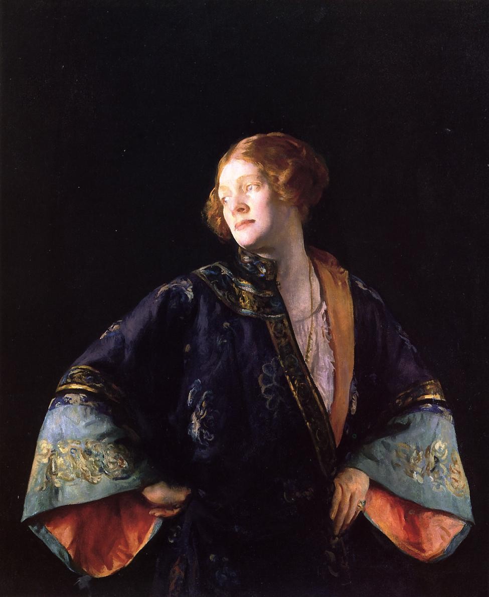 The Blue Mandarin Coat by Joseph DeCamp