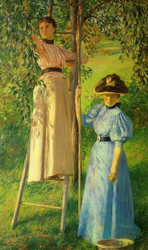 The Pear Orchard by Joseph DeCamp