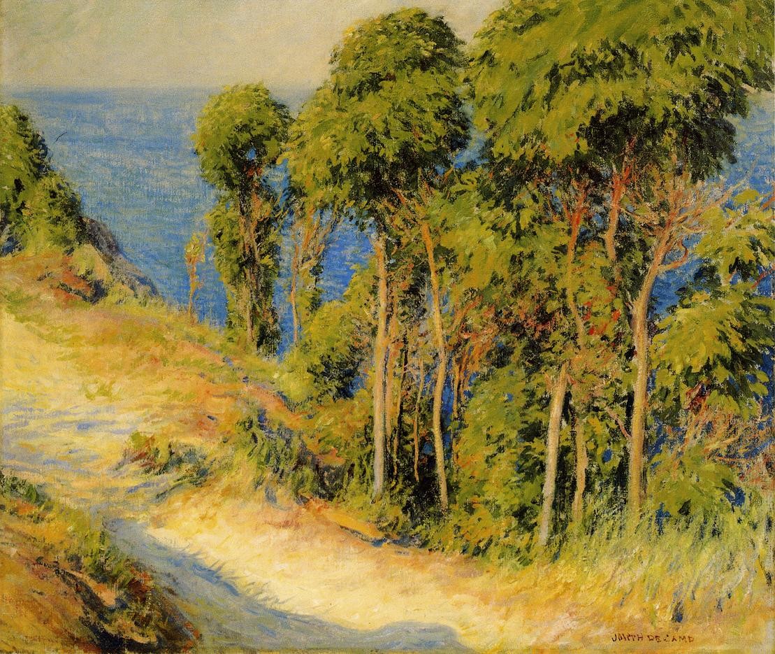 Trees Along the Coast (Road to the Sea) by Joseph DeCamp