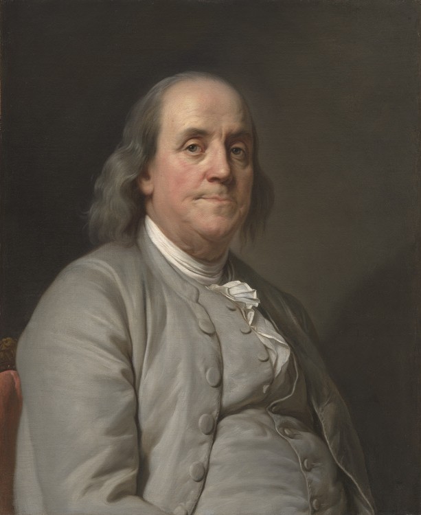 Benjamin Franklin by Joseph Duplessis