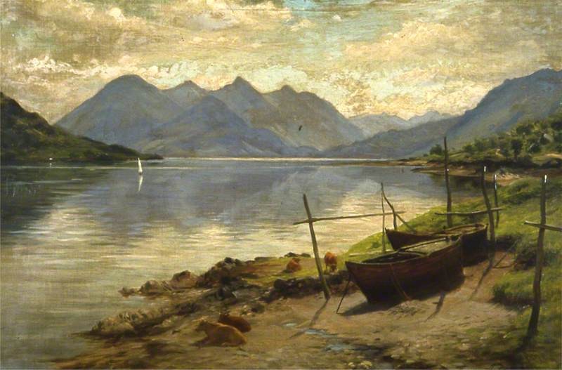Loch Duich and the Five Sisters by Joseph Farquharson