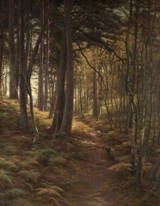 The Silent Evening Hour by Joseph Farquharson