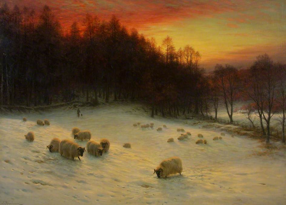 When the West with Evening Glows by Joseph Farquharson