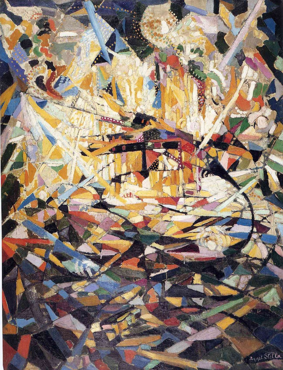 Battle of Lights, Coney Island by Joseph Stella