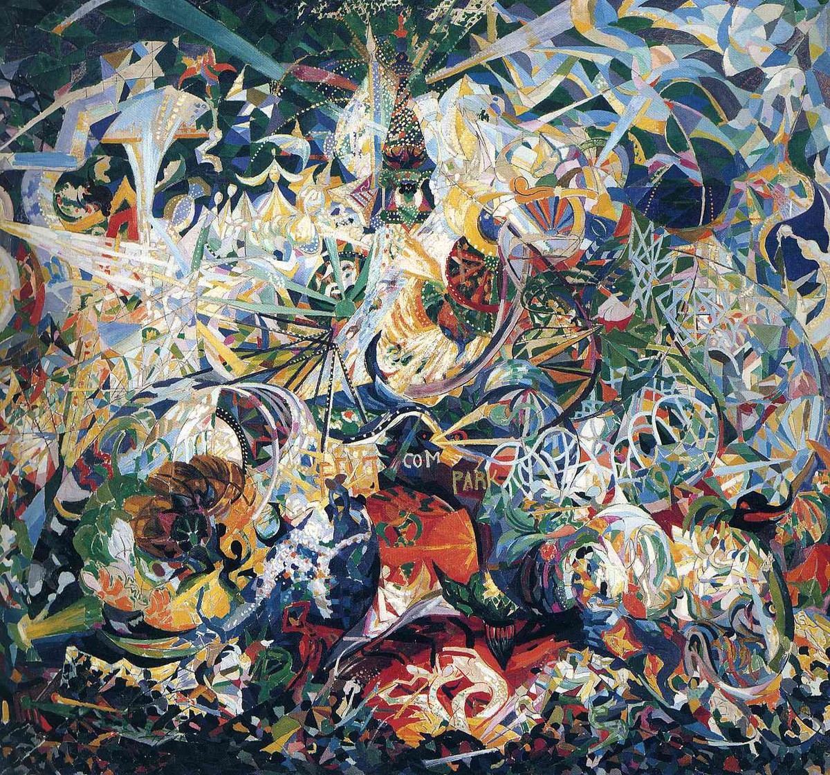 Battle of Lights, Coney Island by Joseph Stella