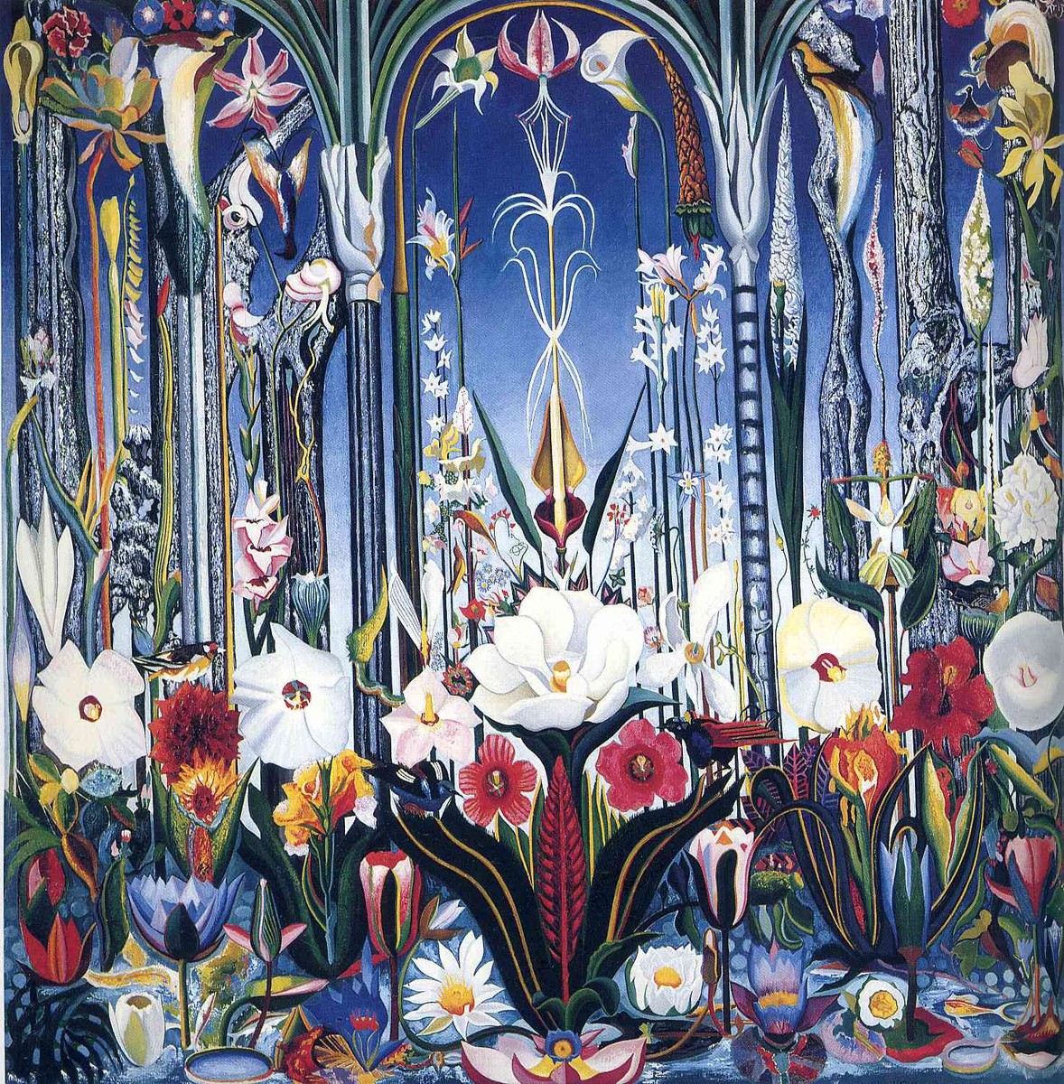 Flowers, Italy by Joseph Stella