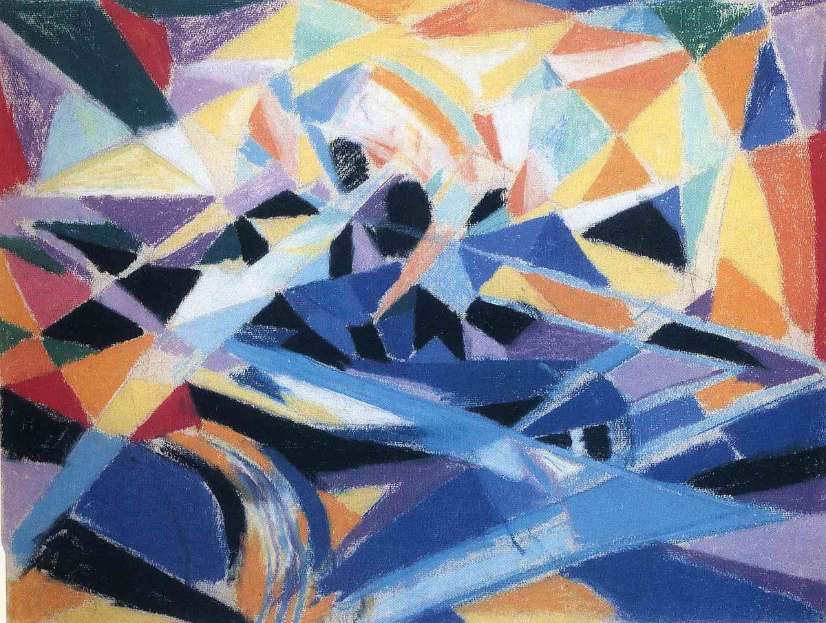 Futurist Composition by Joseph Stella