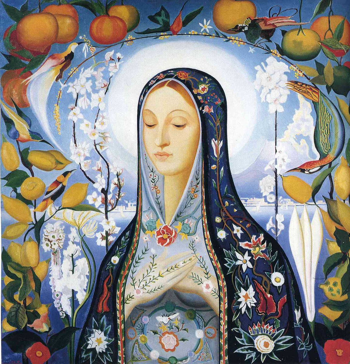 The Virgin by Joseph Stella