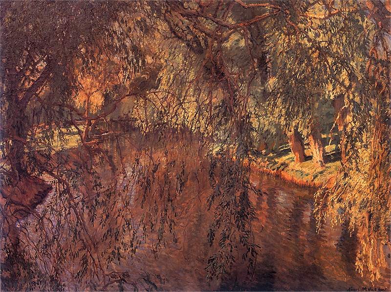 Jezioro Jesienia by Józef Mehoffer