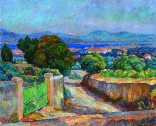Zielona Brama, St Tropez by Józef Pankiewicz