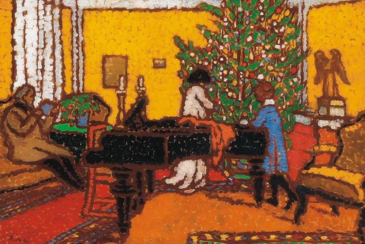 Christmas by Jozsef Rippl-Ronai