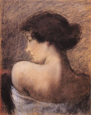 Profile of a Woman by Jozsef Rippl-Ronai