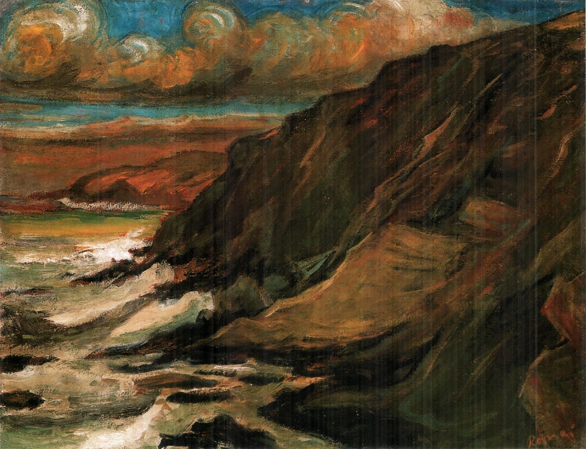 Romantic Landscape by Jozsef Rippl-Ronai