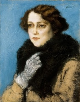 Terka Linzer by Jozsef Rippl-Ronai