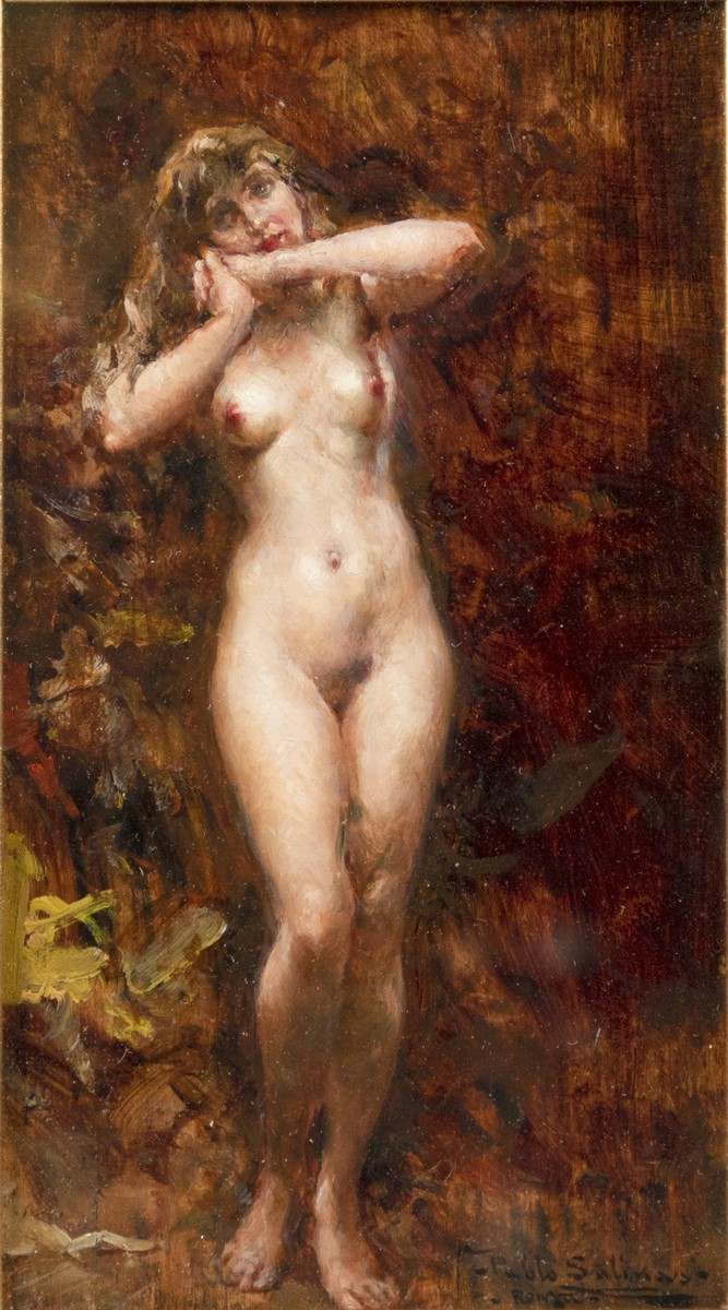 Female nude by Juan Pablo Salinas