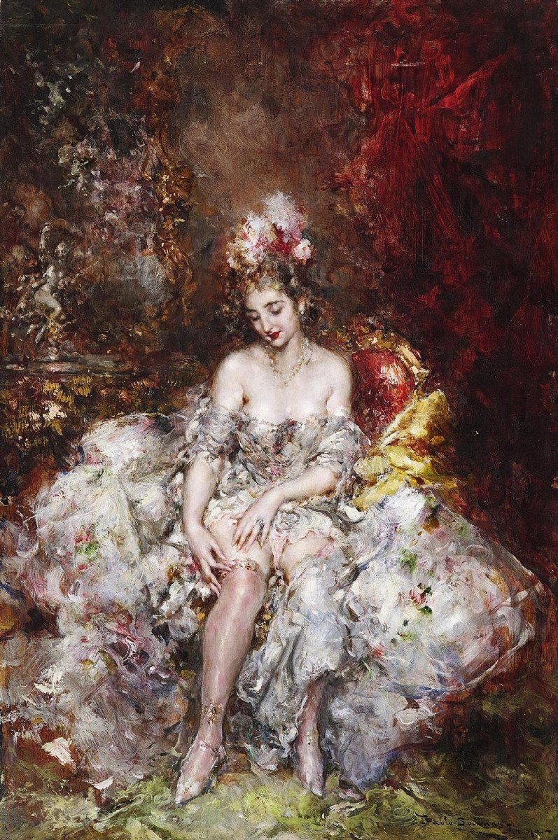 The garter by Juan Pablo Salinas
