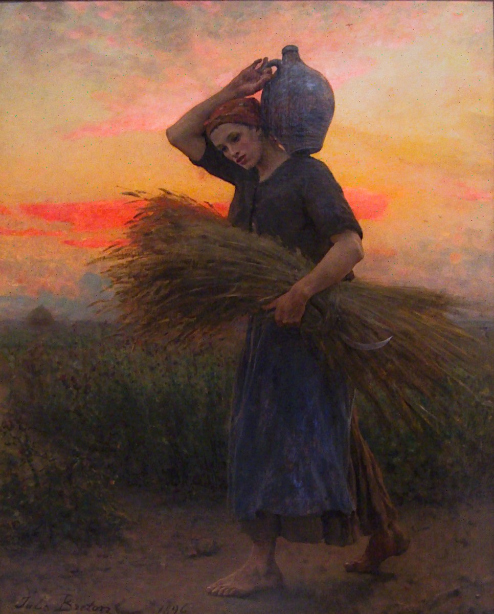 Dawn by Jules Breton