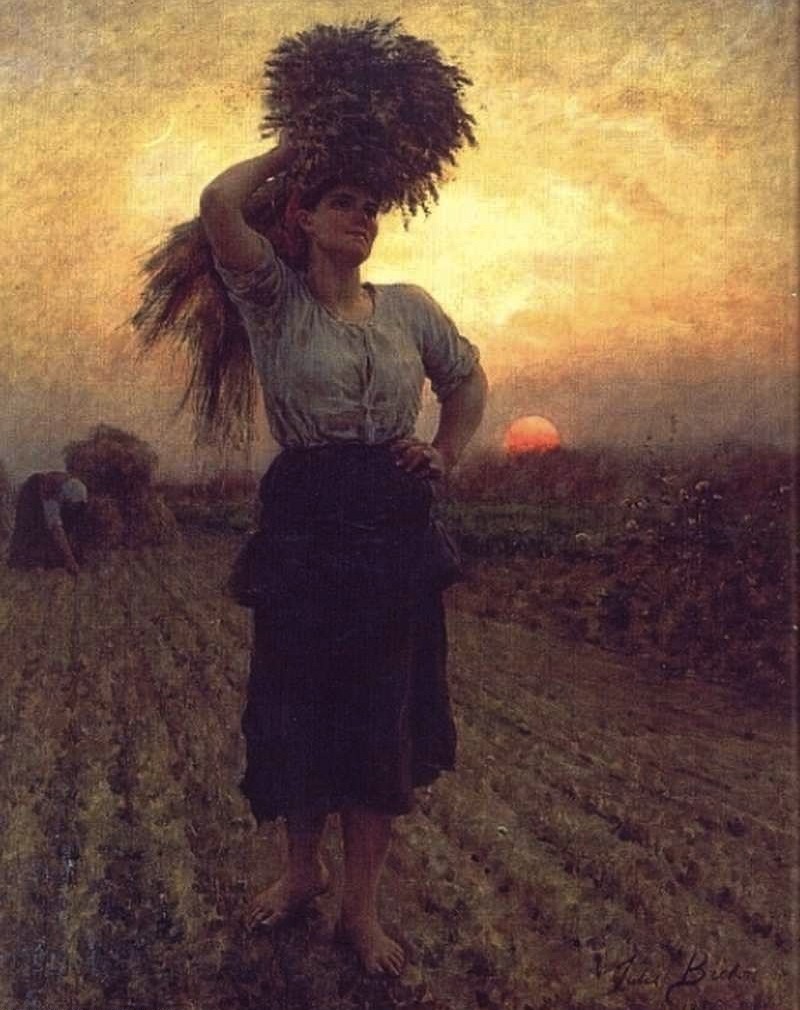 Harvesters by Jules Breton