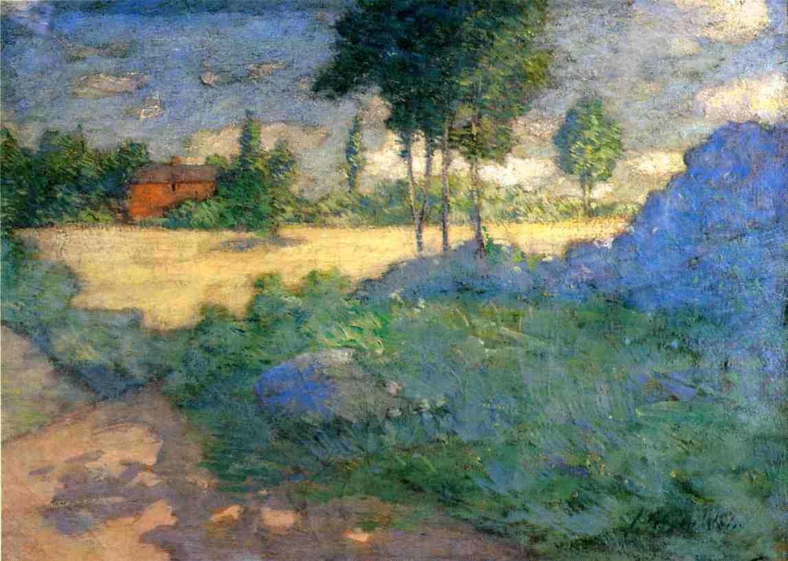 The Farmer's Lawn by Julian Alden Weir
