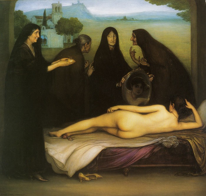 El pecado by Julio Romero de Torres