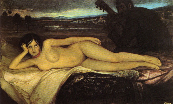 La musa gitana by Julio Romero de Torres