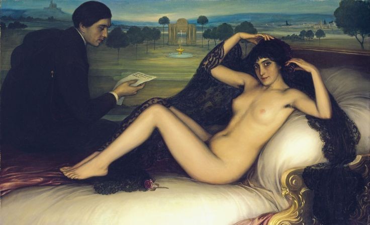 Venus of Poetry by Julio Romero de Torres