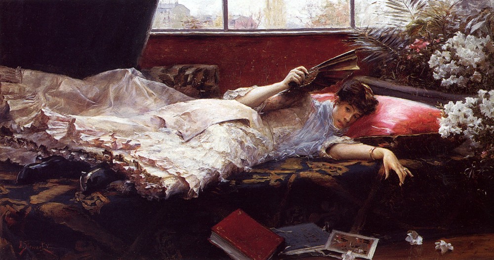 An Idle Afternoon by Julius LeBlanc Stewart