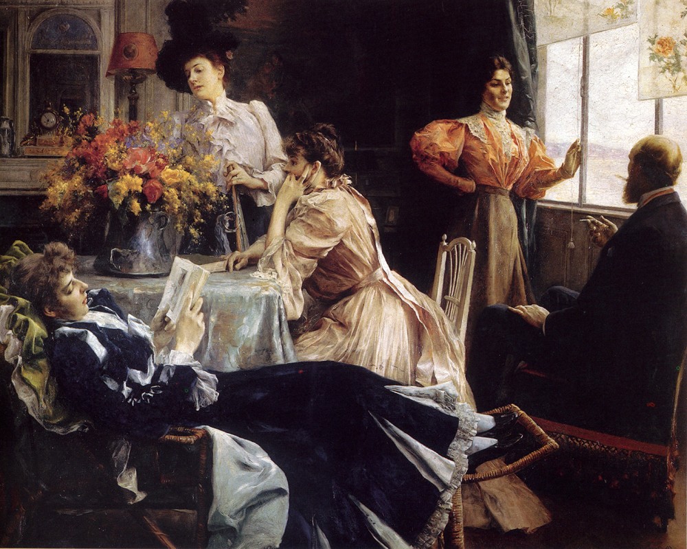 At Home by Julius LeBlanc Stewart