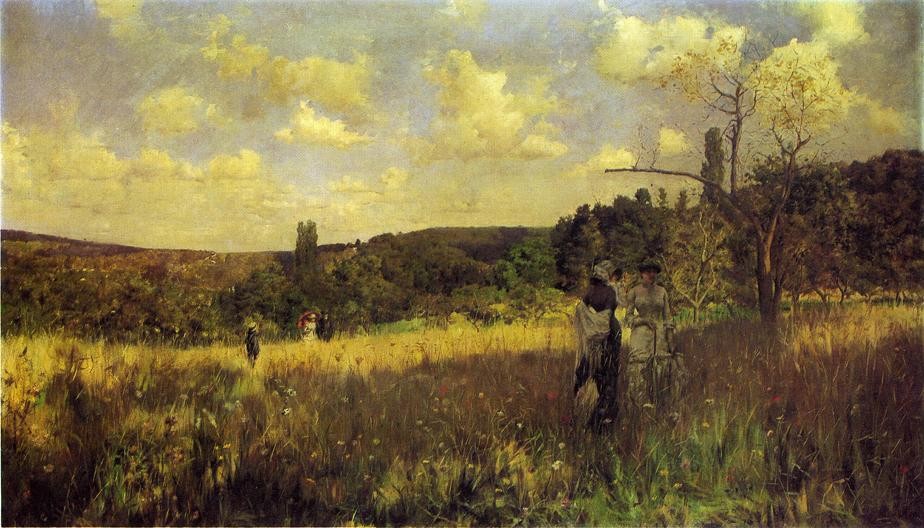 Summer's Promenade by Julius LeBlanc Stewart