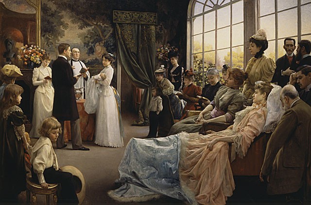 The Baptism by Julius LeBlanc Stewart