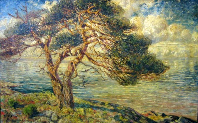 Pin au bord de la mer by Karl Edvard Diriks