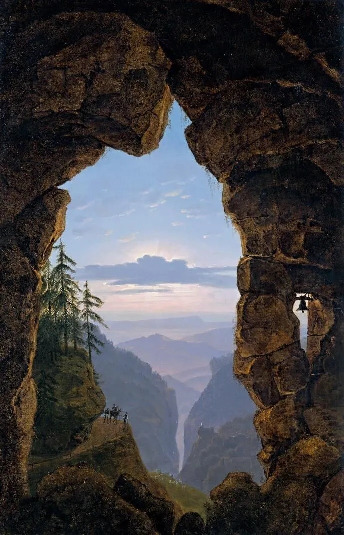 The Gate in the Rocks by Karl Friedrich Schinkel