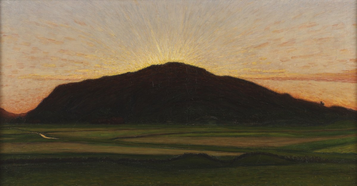 Afterglow by Karl Nordström