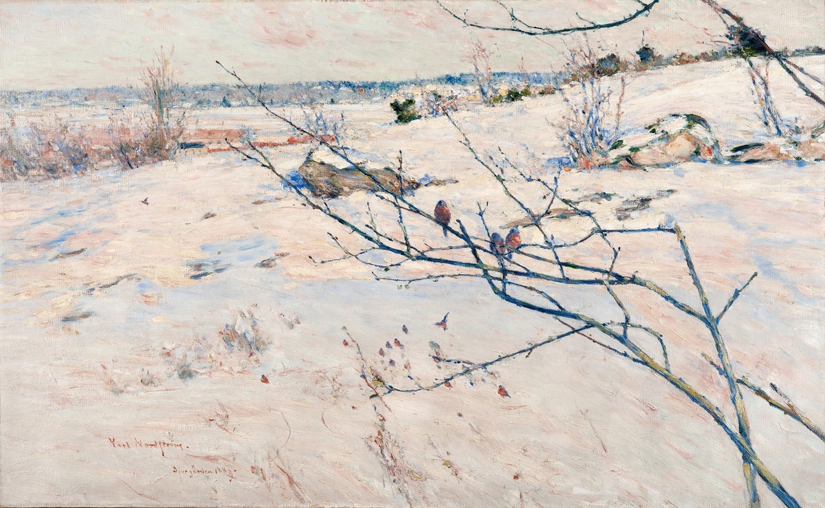 Winter Landscape by Karl Nordström