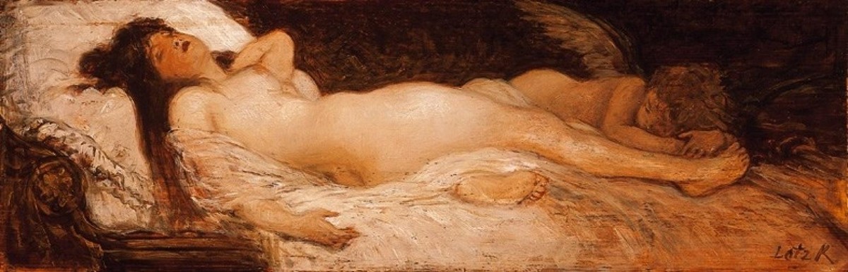 Venus and Amor by Károly Lotz