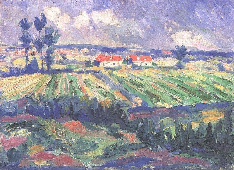 Fields by Kazimir Malevich