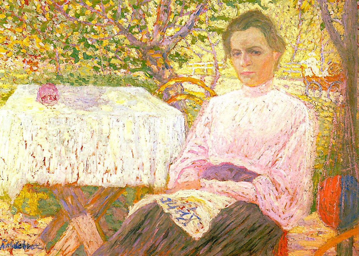 Portrait of a Member of the Artist's Family by Kazimir Malevich