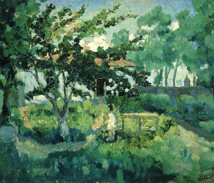 Summer Landscape by Kazimir Malevich