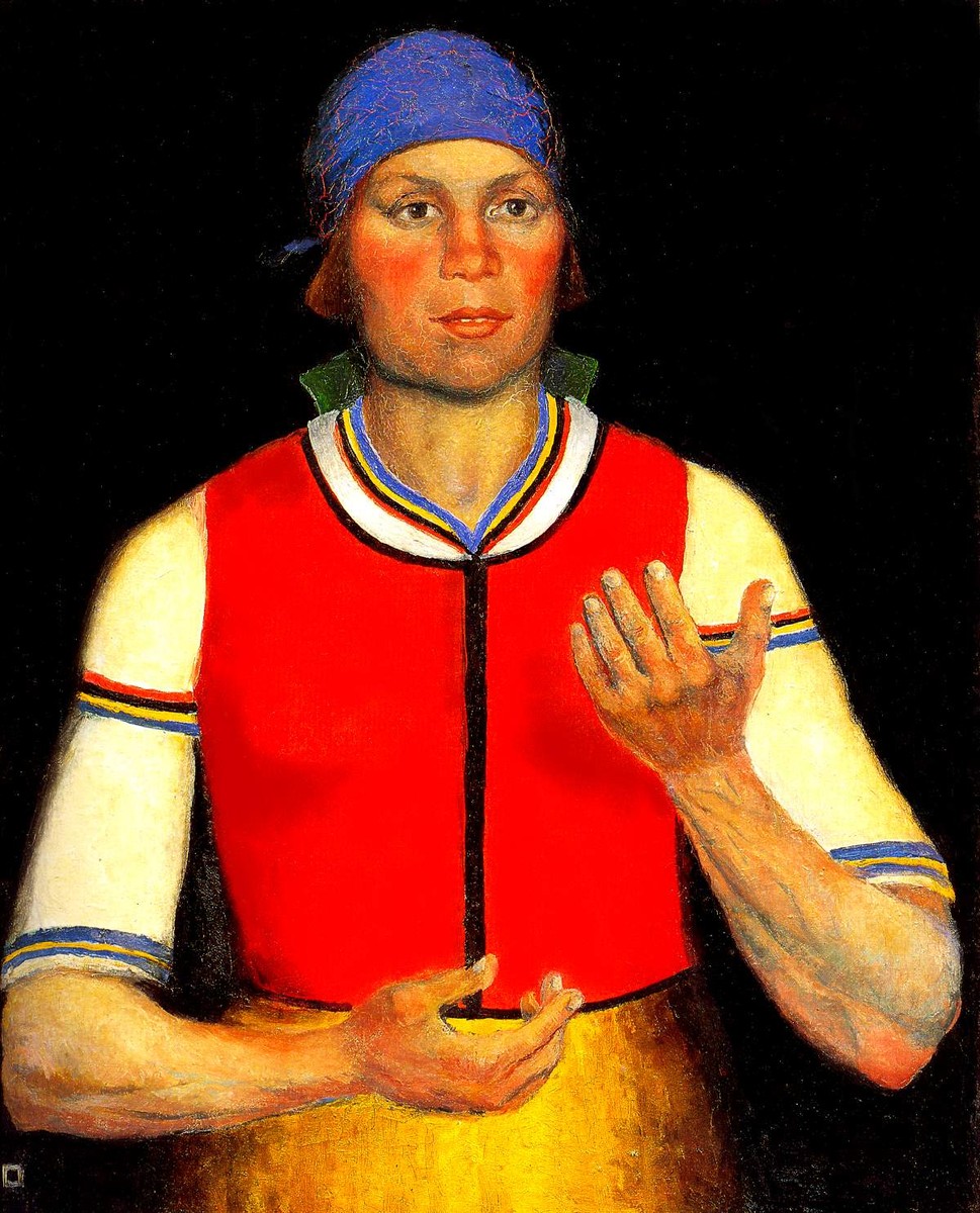 Worker by Kazimir Malevich