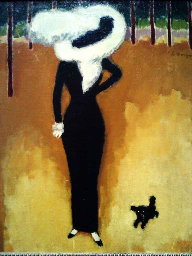 Parisian lady by Kees van Dongen