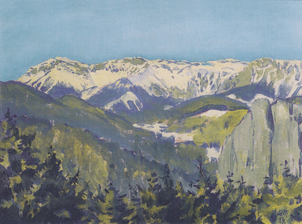 Landscape in Semmering by Koloman Moser