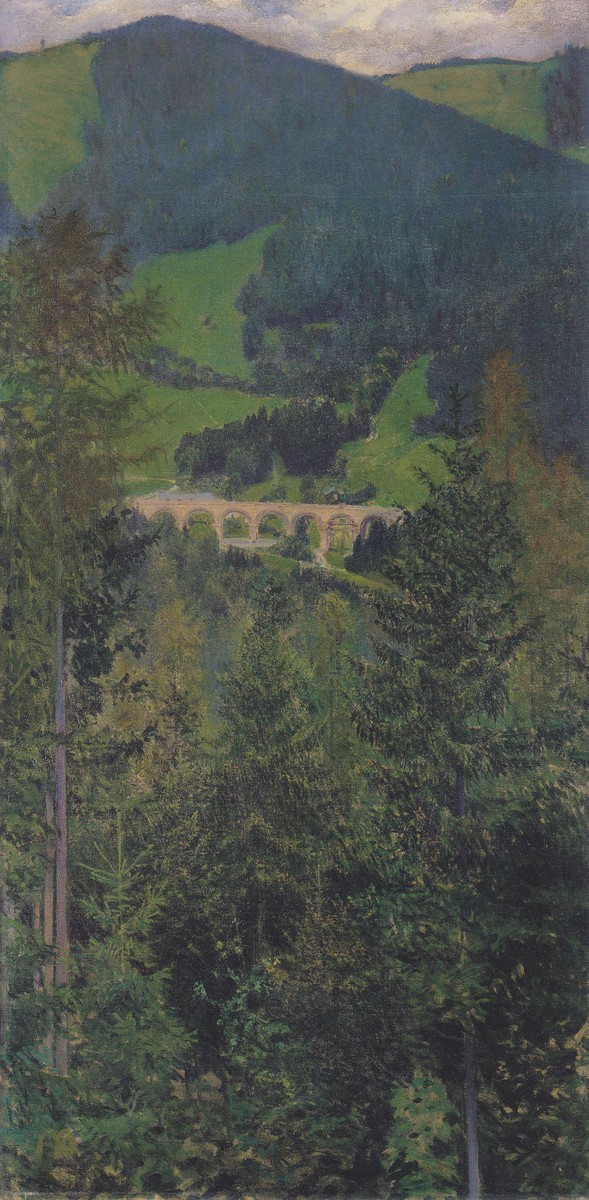 Landscape in Semmering by Koloman Moser